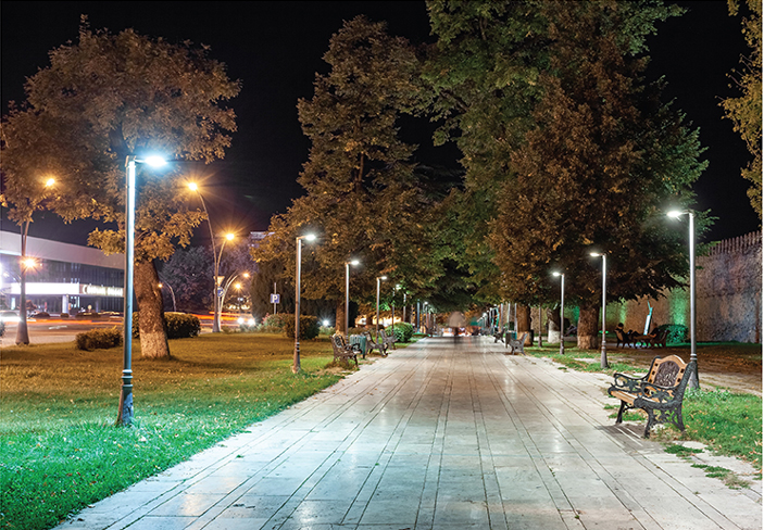 ứng dụng đèn đường