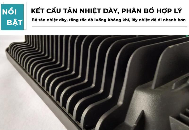 Đèn LED pha kính lúp mắt lồi 100W [PH-KL-S18]