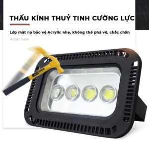 Đèn LED pha kính lúp mắt lồi 100W [PH-KL-S18]