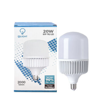 Bóng đèn LED BUL trụ nhôm đúc chống nước 20W [BE-GR-S02]