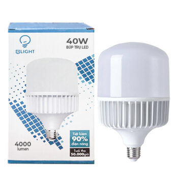 Bóng đèn LED BULB trụ 40W giá rẻ [BE-GR-S02]