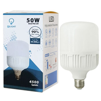 Bóng đèn LED BULB vỏ nhựa, đui E27 giá rẻ 50W [BE-GR-S04]