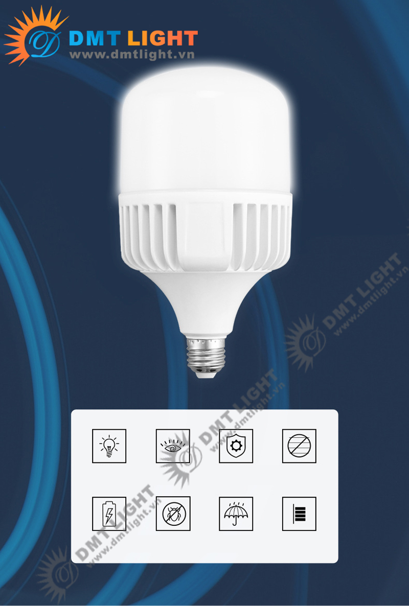 Bóng đèn LED bulb trụ nhôm đúc Led Osram 20W [BE-GR-S10]