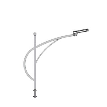 Cần đèn đường mã CD01-60