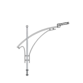 Cần đèn chiếu sáng đường phố mã CD04-60