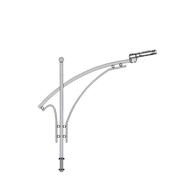 Cần đèn chiếu sáng đường phố mã CD04-60