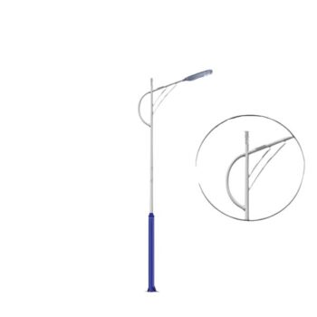 Gia công trụ đèn 1 nhánh mã TD/CD01-V2