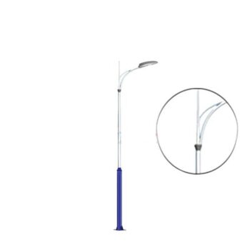 Gia công cột đèn 1 nhánh mã TD/CD14