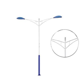 Cột đèn 2 nhánh mã TD/CK03