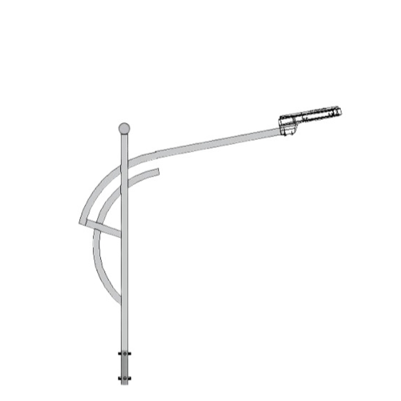 Cần đèn cao áp mạ kẽm nhúng nóng mã CD11-60