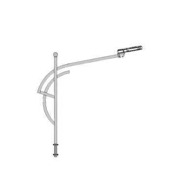 Cần đèn cao áp mạ kẽm nhúng nóng mã CD11-60