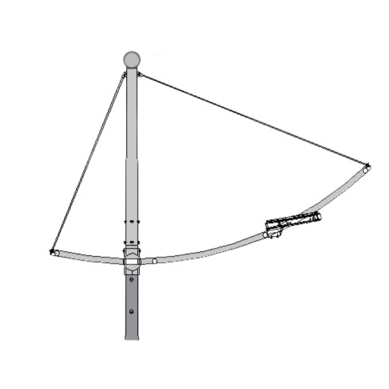 Cần đèn cao áp cánh buồm CD12-60