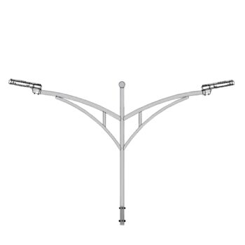 Cần đèn đôi mã CK03-60