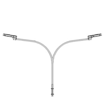 Cần đèn đôi mã CK06-60