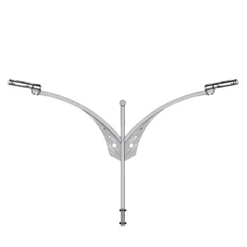 Cần đèn cao áp 2 nhánh mã CK09-60