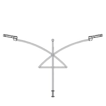 Cần đèn cao áp đôi mã CK10-60