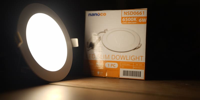 đèn âm trần nanoco - 2