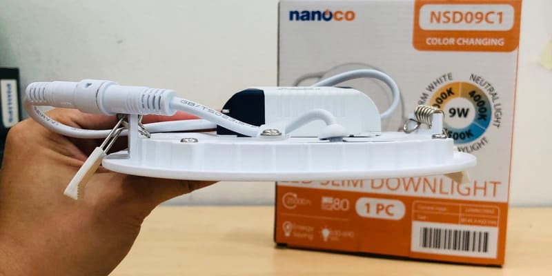 đèn âm trần nanoco - 3