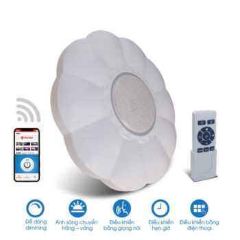 Đèn LED ốp trần thông minh wifi Rạng Đông OT-RD-LN15.WF.IR-490/48W