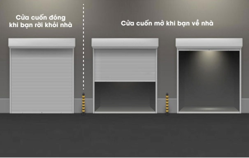 Công tắc cửa cuốn thông minh Rạng Đông CO-RD-CTCU.BLE-V.DOT.NC-MN