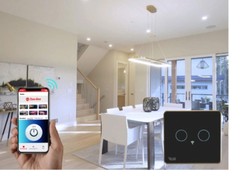 Công tắc cảm ứng thông minh wifi Rạng Đông CO-RD-CTCU.WF-V.02T