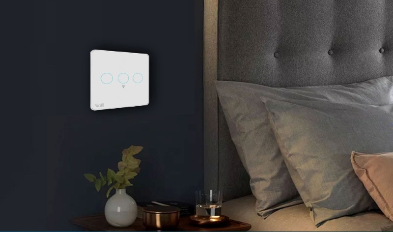 Công tắc cảm ứng thông minh wifi Rạng Đông CO-RD-CTCU.WF-V.03T