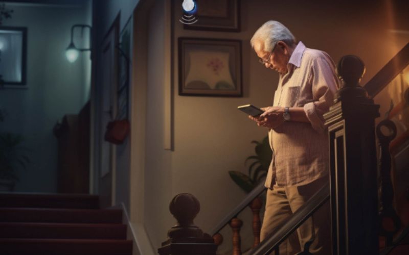 Công tắc cảm biến chuyển động thông minh Rạng Đông CO-RD-CB10.PIR.BLE/DC