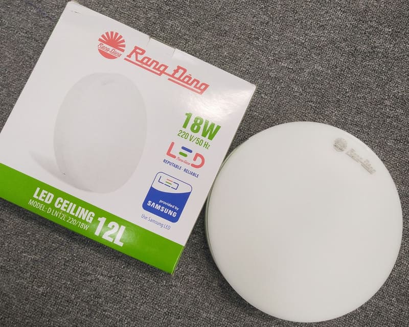 đèn led ốp trần nổi siêu mỏng - 4