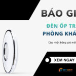 giá đèn ốp trần phòng khách