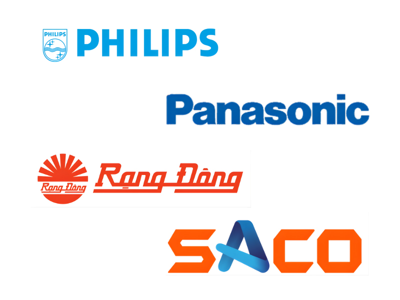 đèn ốp trần phòng khách rạng đông