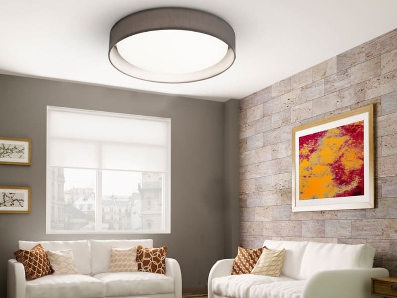 đèn ốp trần phòng khách - 3