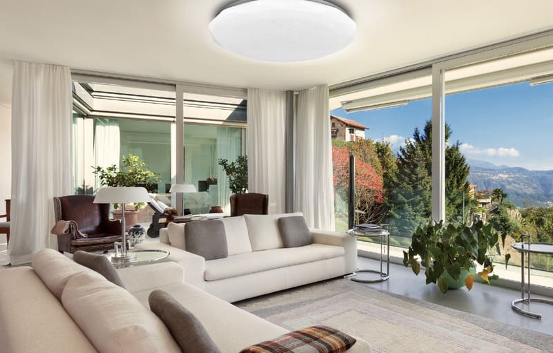 đèn ốp trần phòng khách - 6