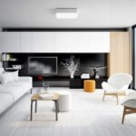 đèn ốp trần phòng khách nhỏ - 1