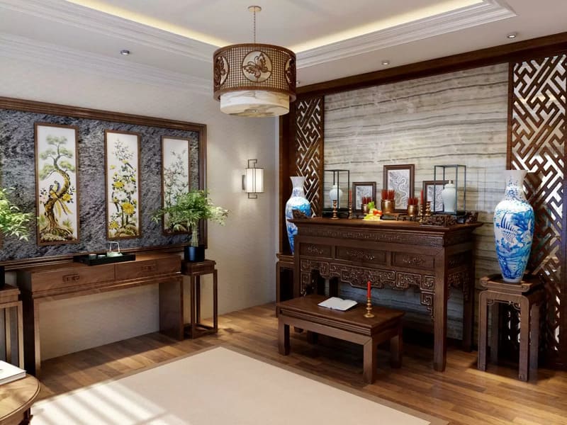 đèn ốp trần phòng thờ - 1