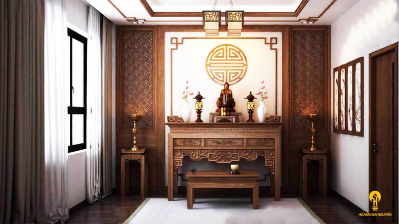 đèn ốp trần phòng thờ - 4