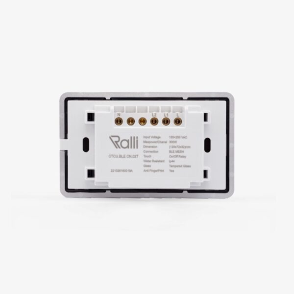 Công tắc thông minh Rạng Đông CO-RD-CTCU.BLE-CN.02T