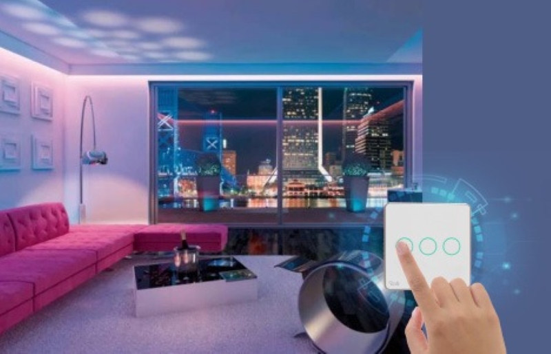 Công tắc thông minh Rạng Đông CO-RD-CTCU.BLE-V.03T