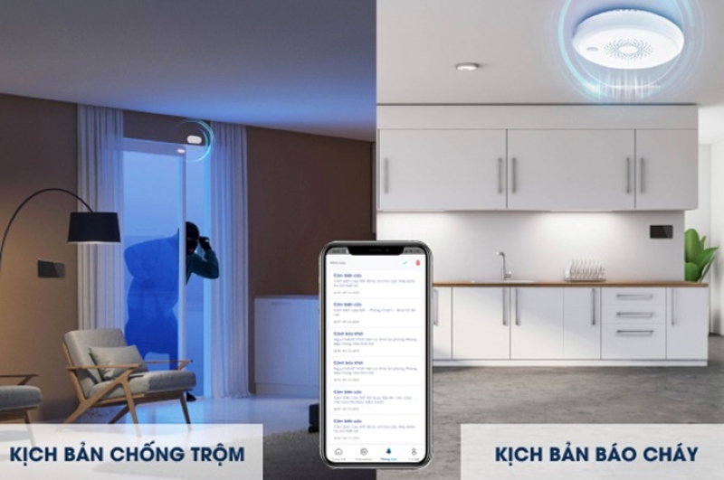 Công tắc thông minh Rạng Đông CO-RD-CTCU.BLE-V.04T