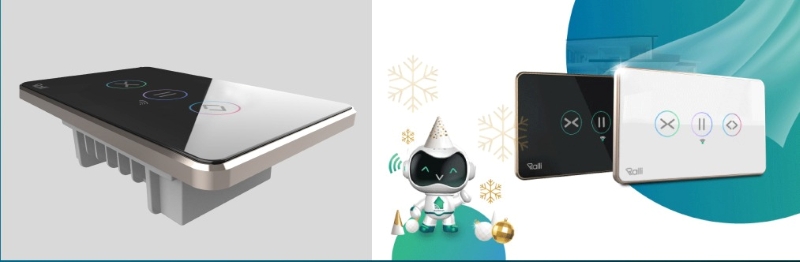 Công tắc rèm thông minh Rạng Đông CO-RD-CTCU.WF-CN.REMT