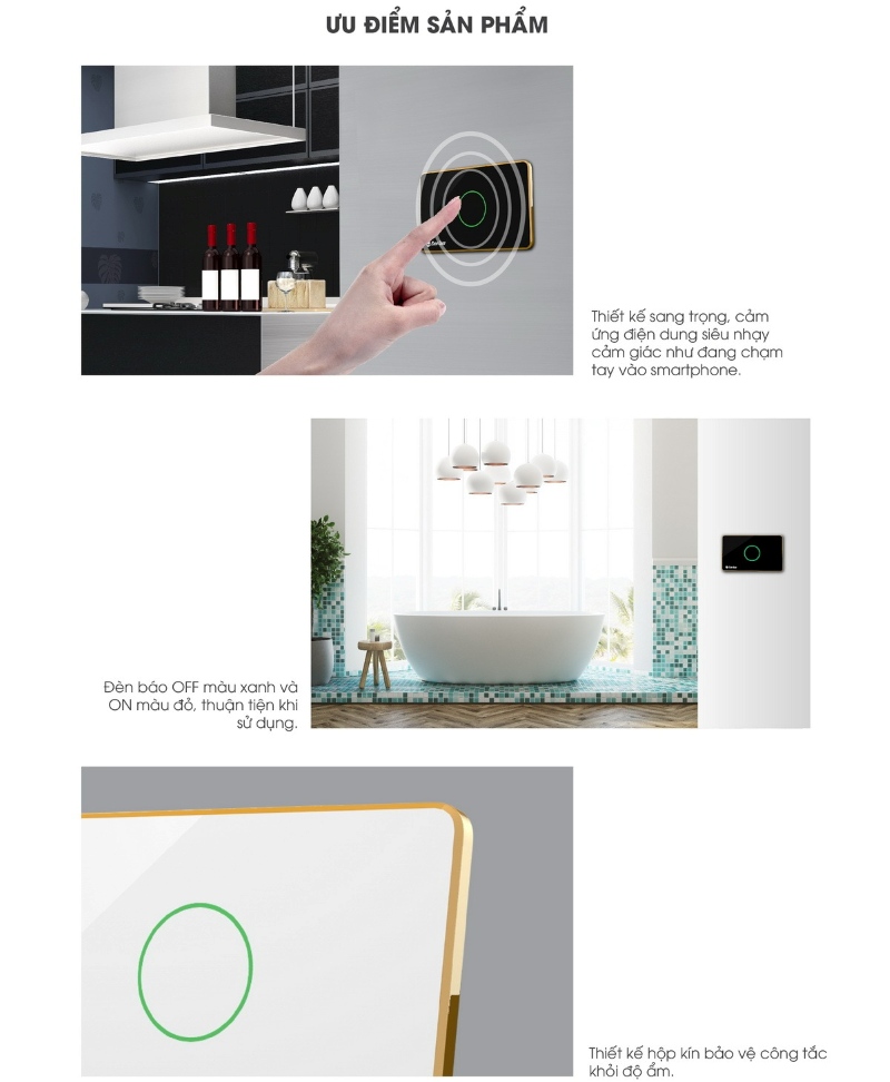 Công tắc cảm ứng bình nóng lạnh Rạng Đông CO-RD-RD-CT.N01.NL