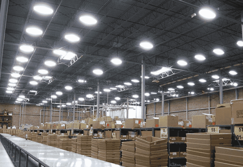 Đèn nhà xưởng chiếu sáng khu sản xuất