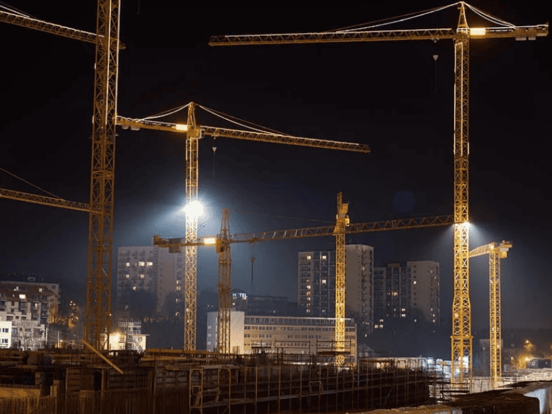 chiếu sáng công trình