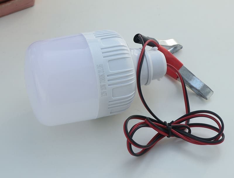Đèn LED kẹp bình - 3