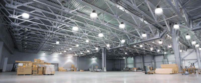 đèn led nhà xưởng chiếu sáng