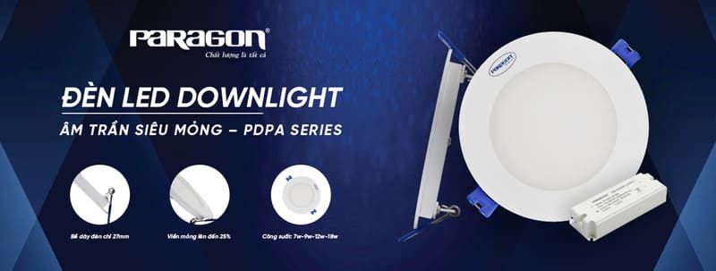 đèn ốp trần paragon - 2