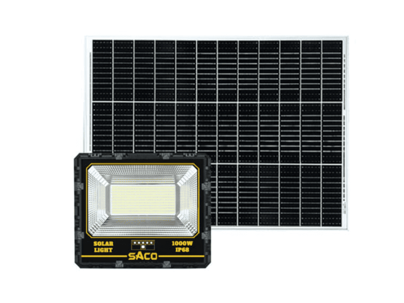 đèn pha saco năng lượng mặt trời