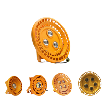 Đèn LED chống cháy nổ màu vàng [CN-GR-S9] 50W-100W