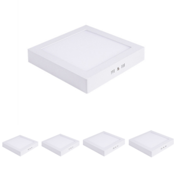 Đèn LED ốp trần vuông nổi giá rẻ [OV-GR-S02-C1] 12W-24W