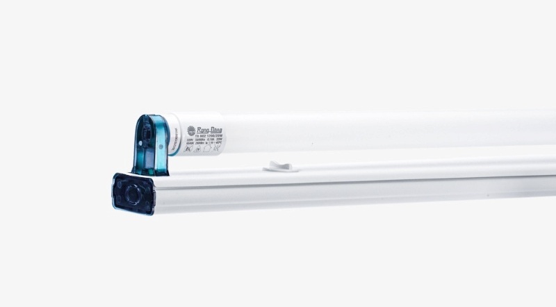 Bộ đèn LED Tuýp T8 0.6m 10W Thủy tinh bọc nhựa Rạng Đông TU-RD-T8-N02-M11/10Wx1