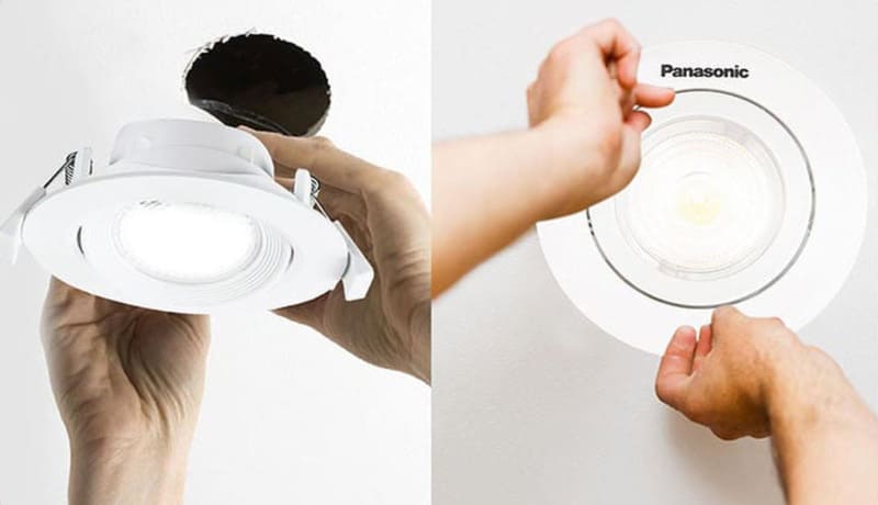 đèn ốp trần panasonic 12w - 4